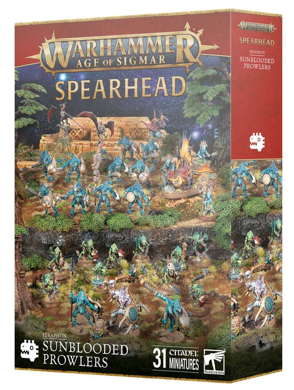 Seraphon: Sunblooded Prowlers: Spearhead